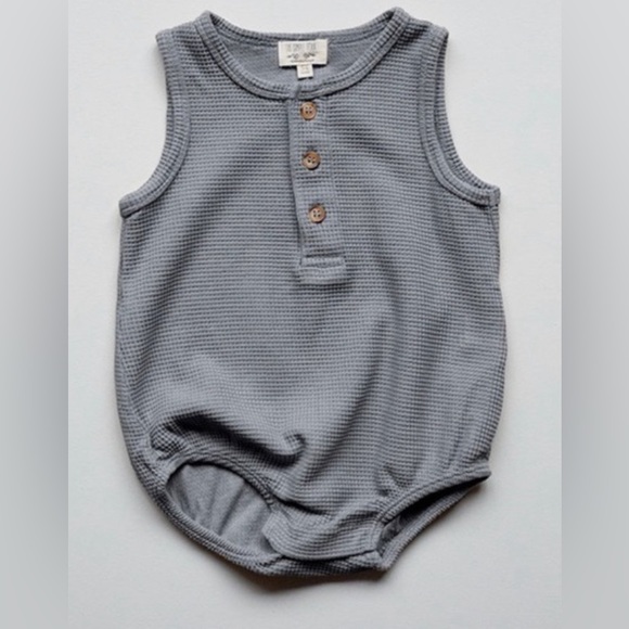 The Simple Folk The Seeker Romper Lead Grey Kid’s Size 7/8Y - Picture 1 of 6